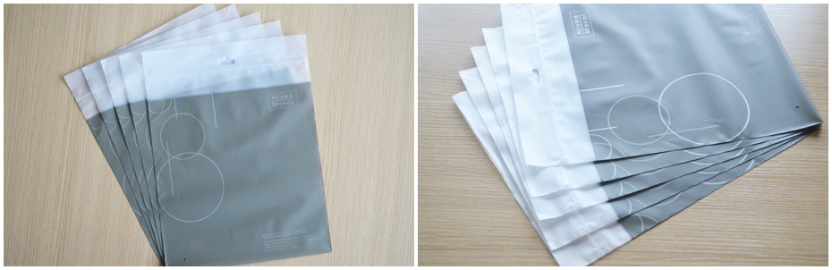 磨砂（shā）自封袋產品展示